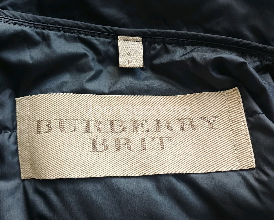 버버리 Brit 덕다운 패딩 조끼 S size--4