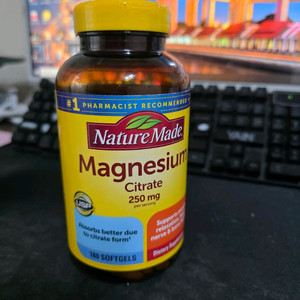 네이처메이드 마그네슘250mg 180정