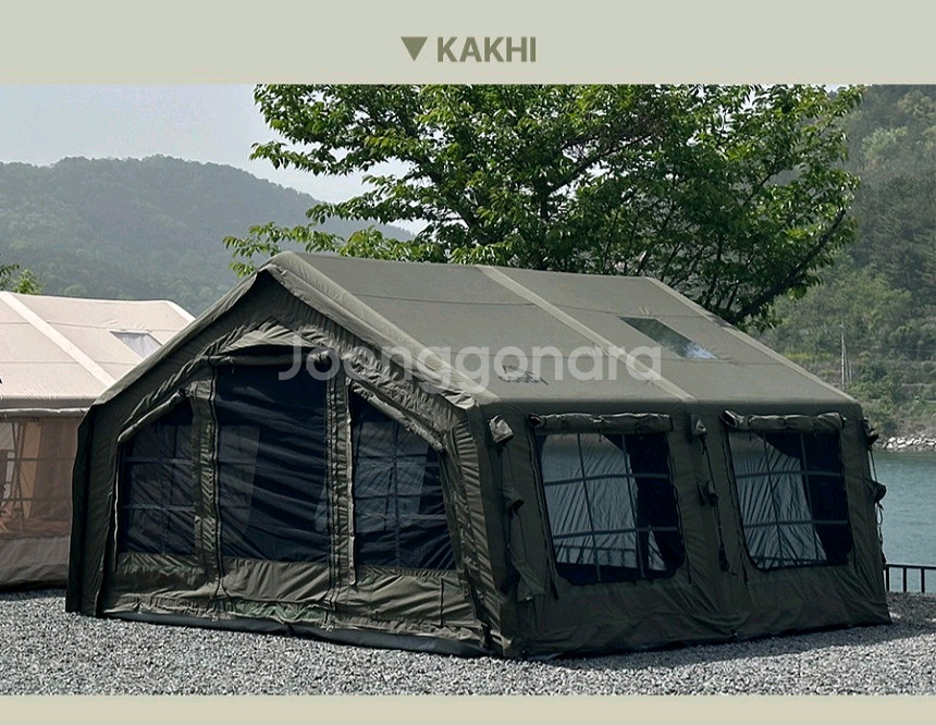 쿠디 파밀리아 카키색 바닥분리형 (신형)--0