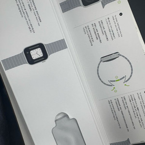 애플워치 링크브레이슬릿 스페이스 블랙 38mm 미사용