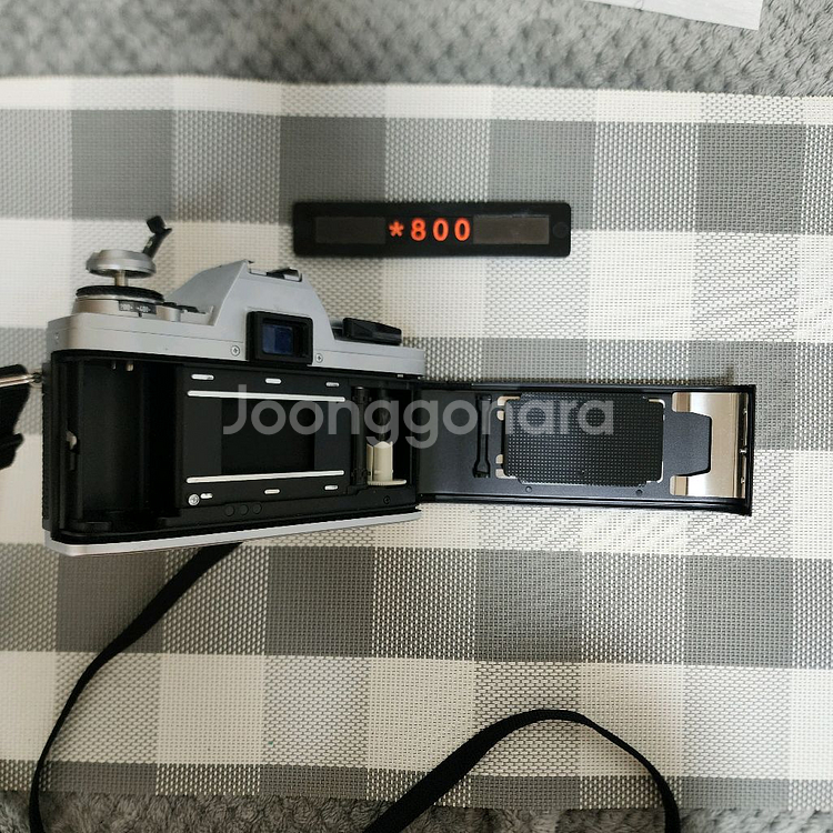 미놀타 X-300 필름카메라 2.8 광각렌즈 실버바디--4