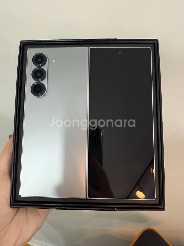 자급제/S급)갤럭시Z폴드6 256GB 실버 104480--0