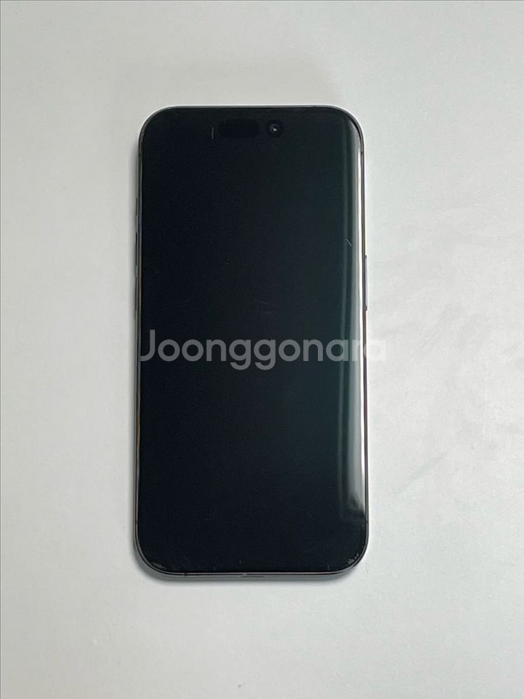 아이폰15Pro 블랙 티타늄 256GB 팝니다--2