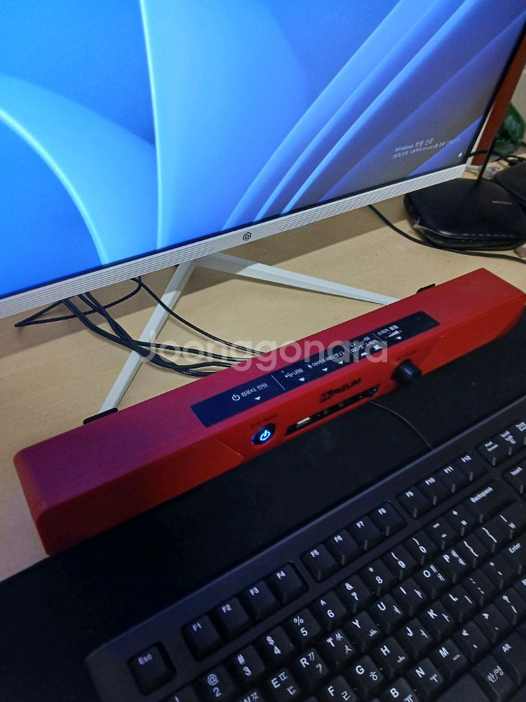 쿠팡 조립pc + 개인모니터 포함 팝니다.--2