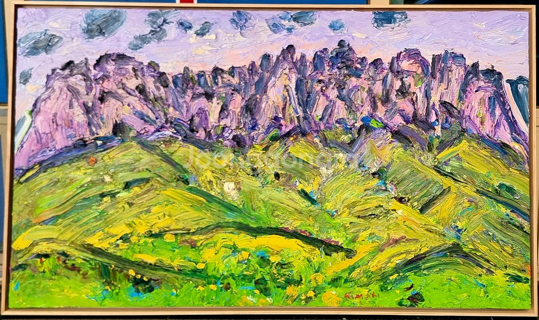 설악산 울산바위 그림--0