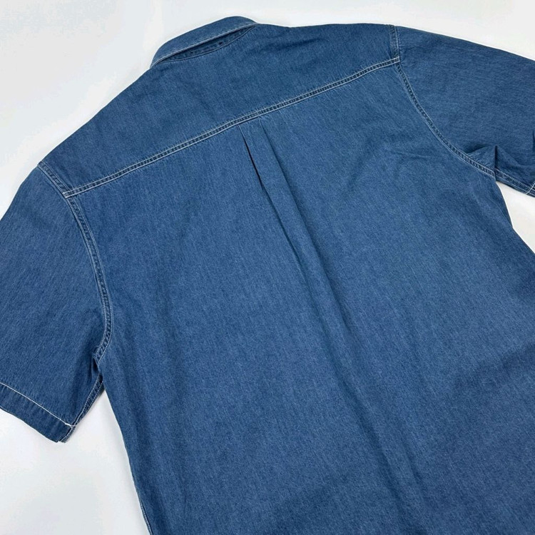 폴로 데님 반팔 셔츠 이미지