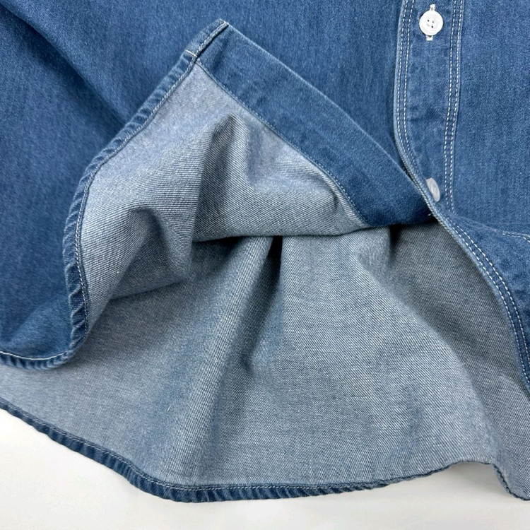 폴로 데님 반팔 셔츠 이미지