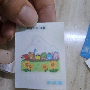 픽셀리 계절 띠부씰
