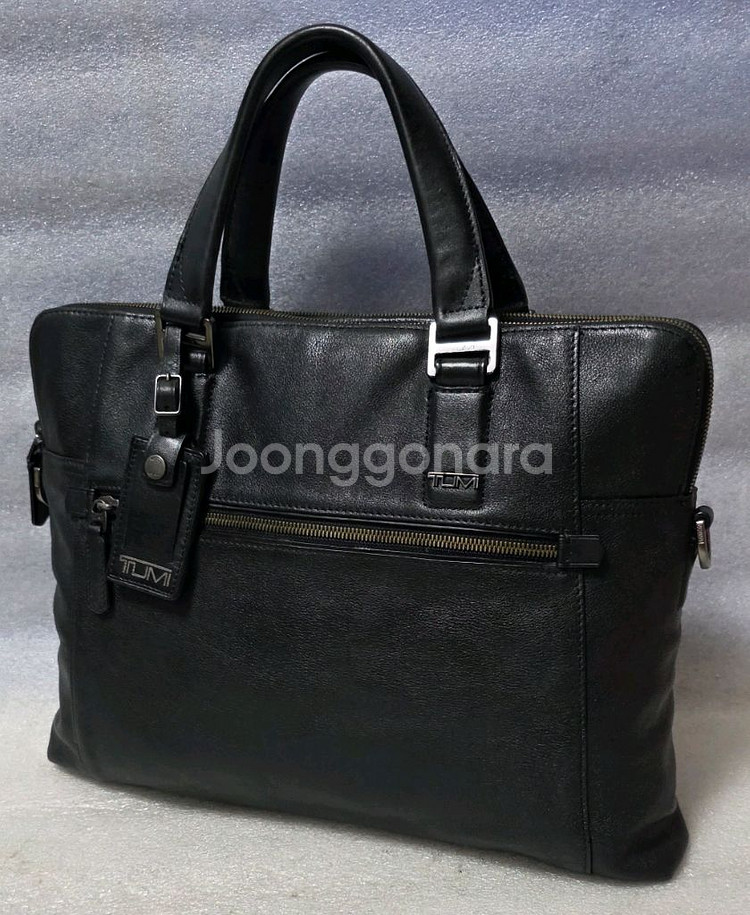 투미 비콘 힐 브랜치 슬림 랩탑 레더 브리프 68516--0