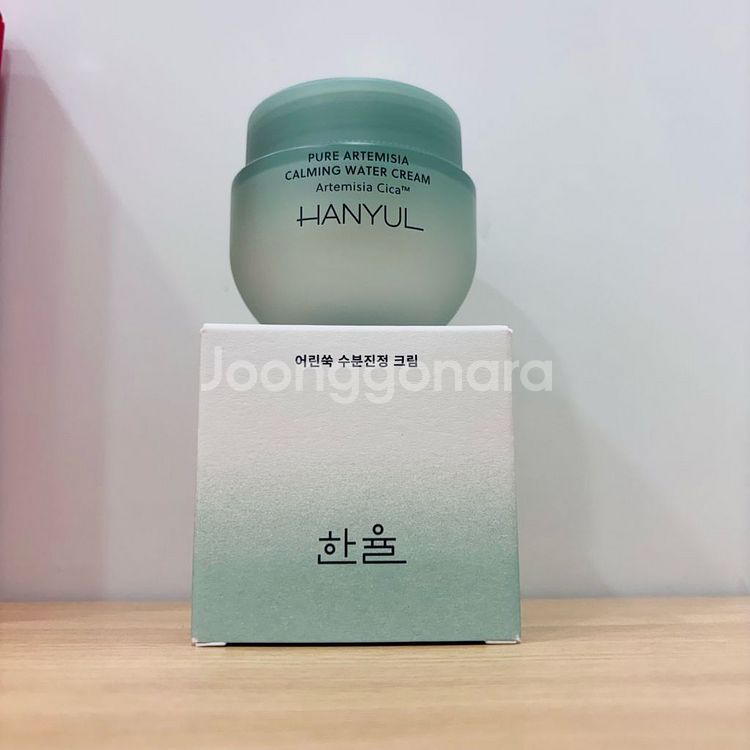 [새상품] 한율 어린쑥 수분진정 크림 55미리--0