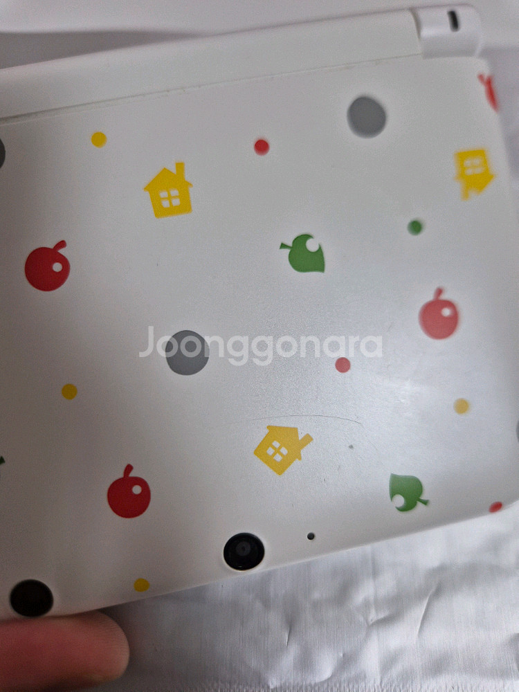 닌텐도 3ds xl 튀어나와요 동물의 숲 에디션--8