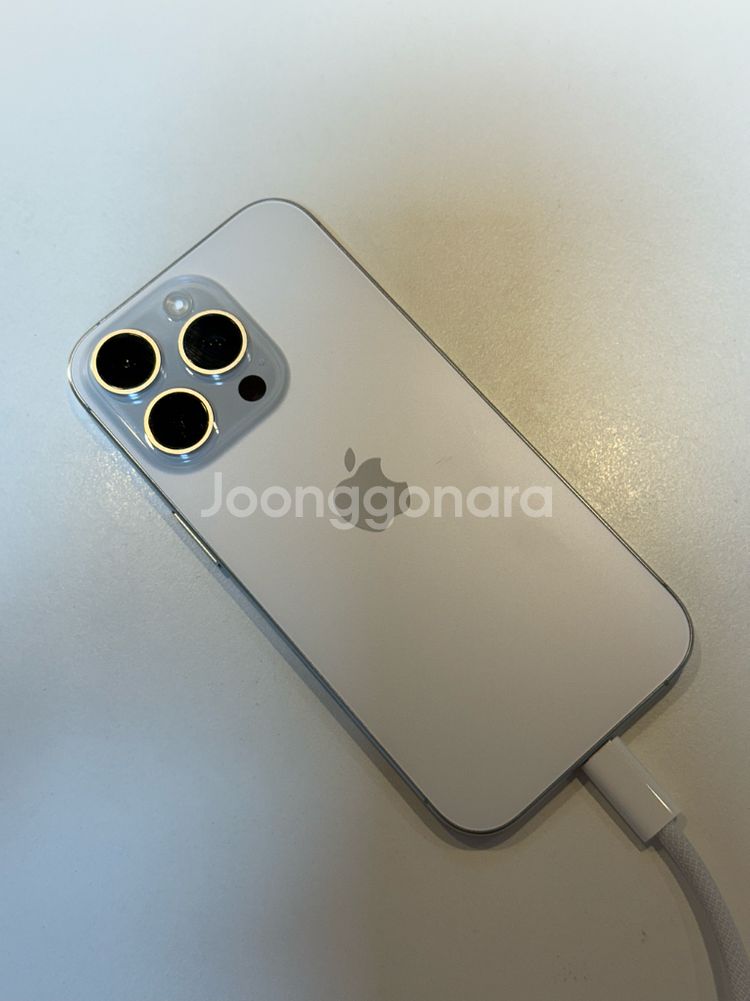 아이폰 16프로 화이트 티타늄 512GB--0
