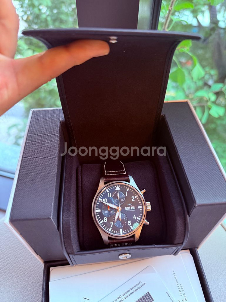 IWC 파일럿 크로노그래프 청판 어린왕자 에디션--1