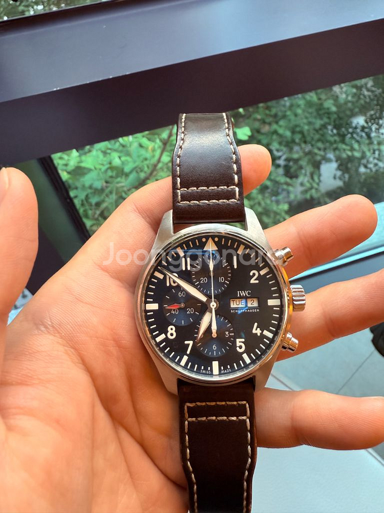IWC 파일럿 크로노그래프 청판 어린왕자 에디션--2
