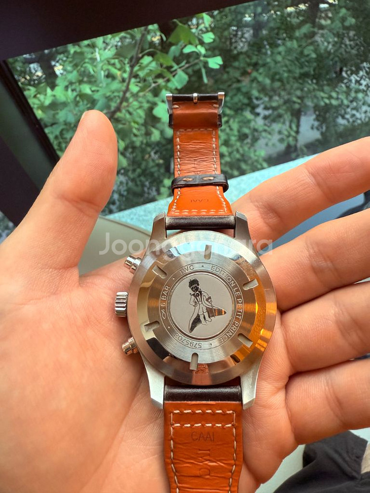 IWC 파일럿 크로노그래프 청판 어린왕자 에디션--3