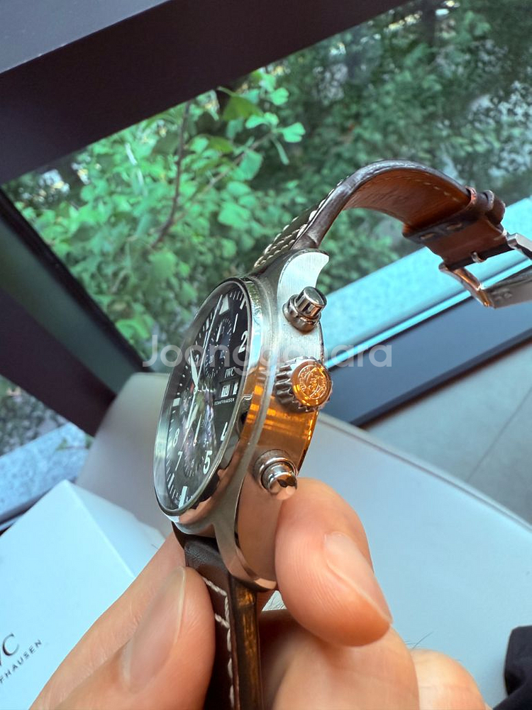 IWC 파일럿 크로노그래프 청판 어린왕자 에디션--4