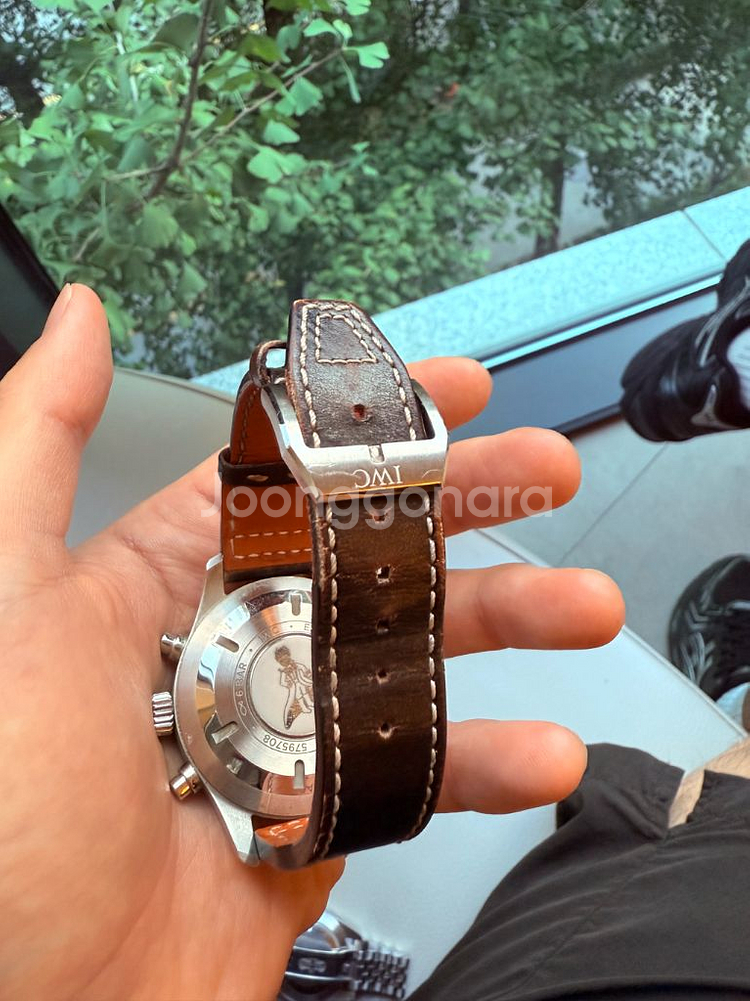 IWC 파일럿 크로노그래프 청판 어린왕자 에디션--6