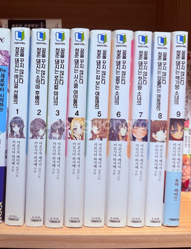 청춘돼지 시리즈 1~9권(7권 특별판),역내청12~14--0