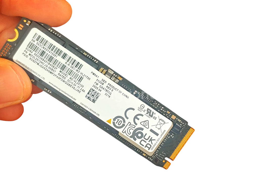 미사용 삼성 PM9A1 NVMe 512GB SSD--3