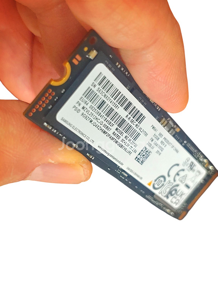 미사용 삼성 PM9A1 NVMe 512GB SSD--4