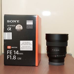 소니 14mm F1.8 GM