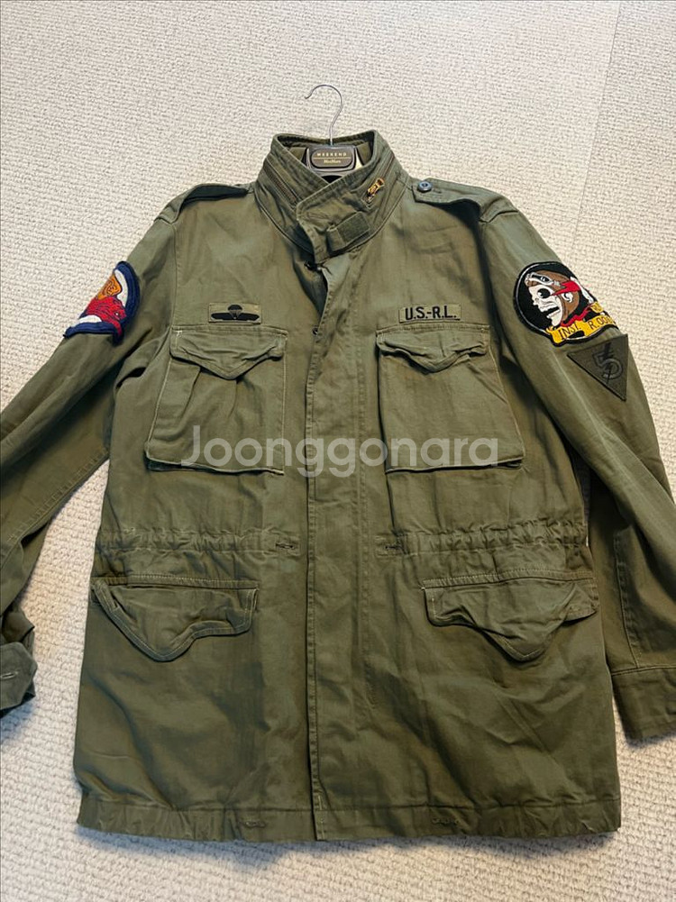 폴로 해골 야상--0