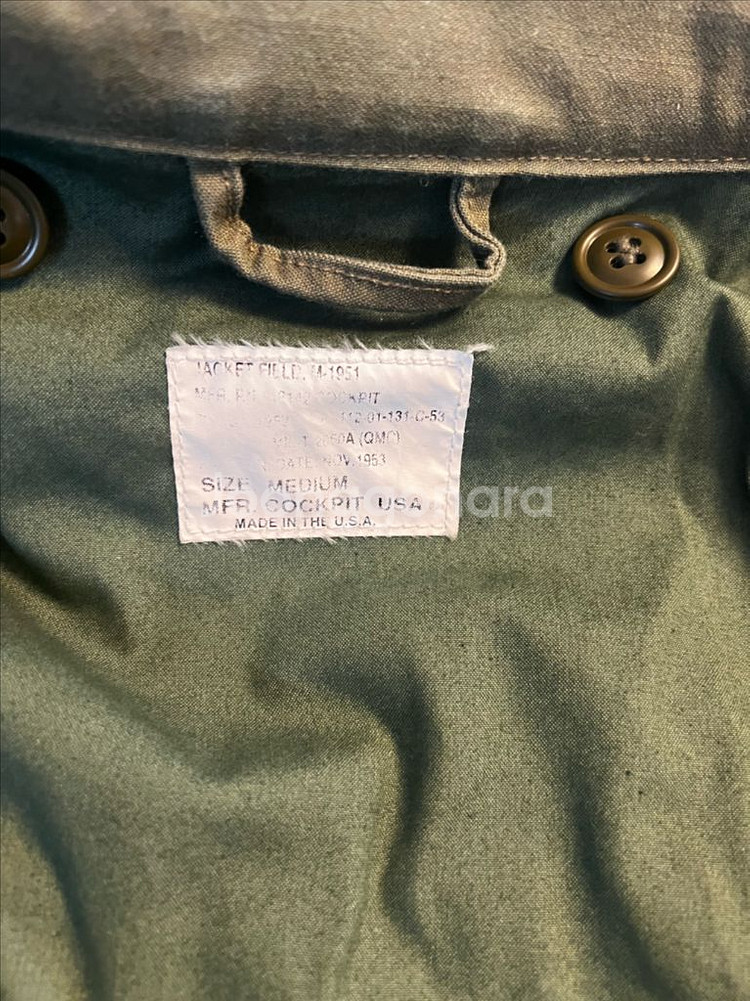콕핏USA M51 야상--5