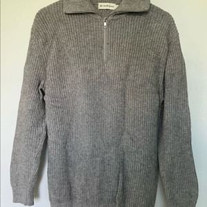 지오다노 하프집업 니트 L