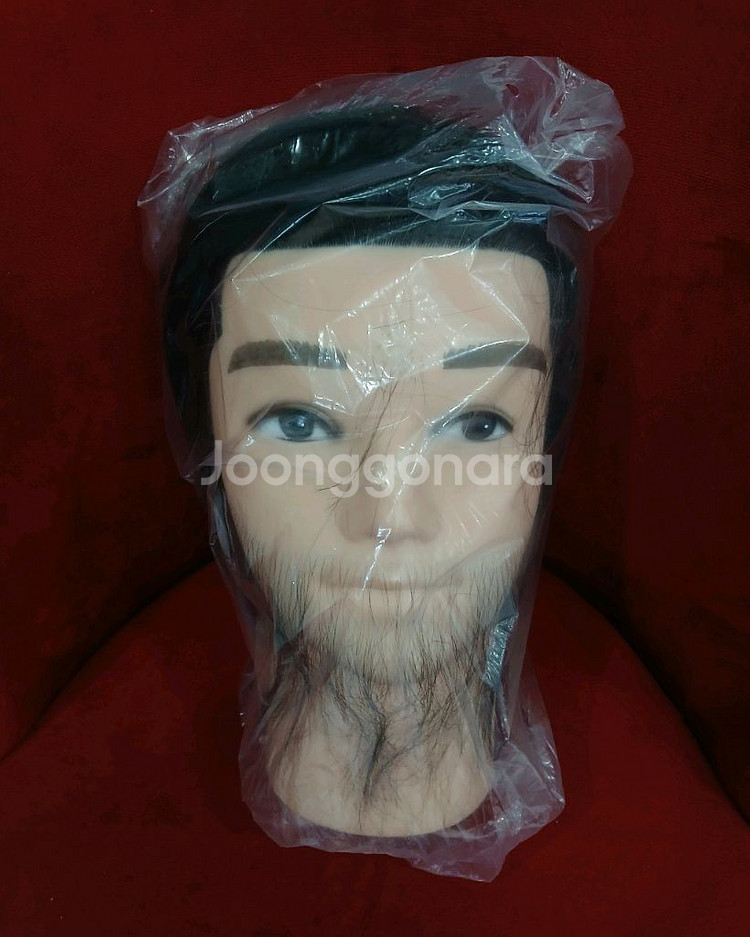 (새상품)천혜인 이용사 덧가발 통가발 실기시험용--0