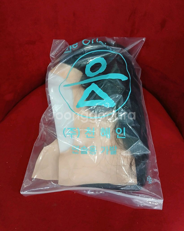 (새상품)천혜인 이용사 덧가발 통가발 실기시험용--1