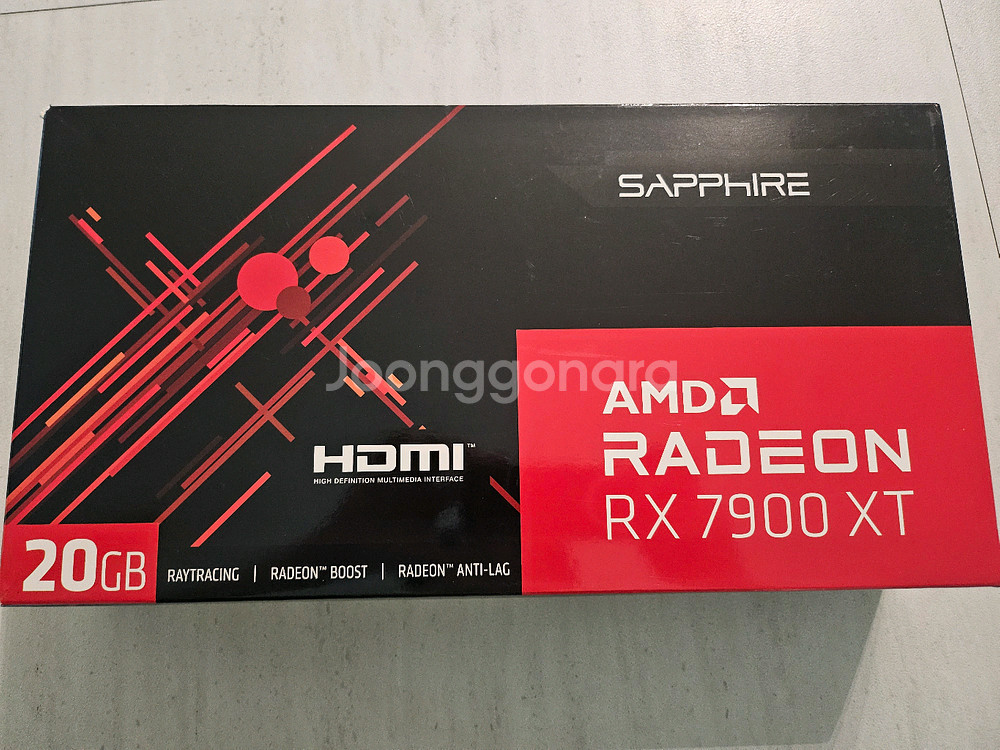 AMD 라데온 RX7900XT 20GB--0