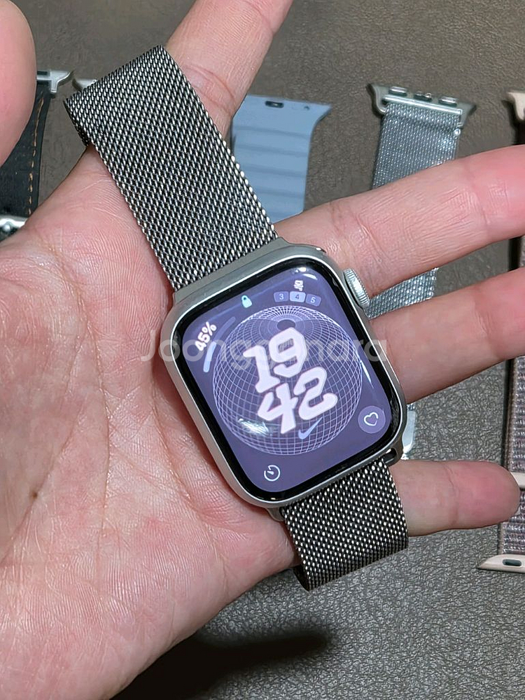 애플워치9 41mm GPS 실버--0