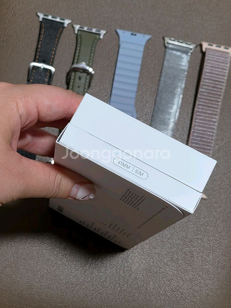 애플워치9 41mm GPS 실버--5