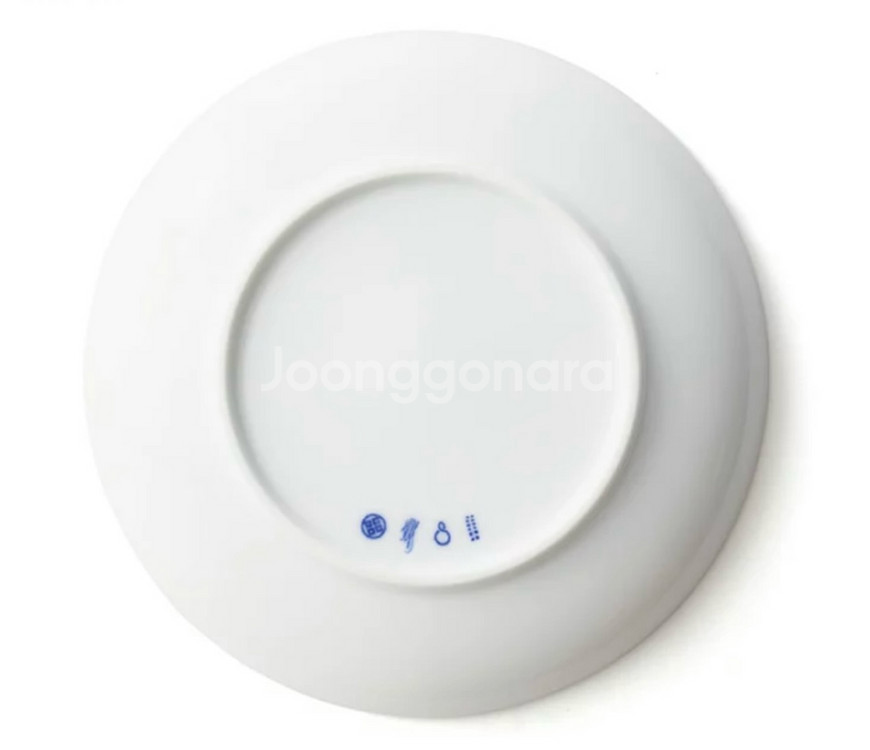 일본 블루 접시 3P(새상품)--5
