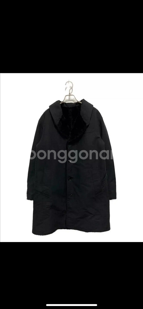 [M 엔지니어드 가먼츠 19fw 숄카라 리버시블 코트--2