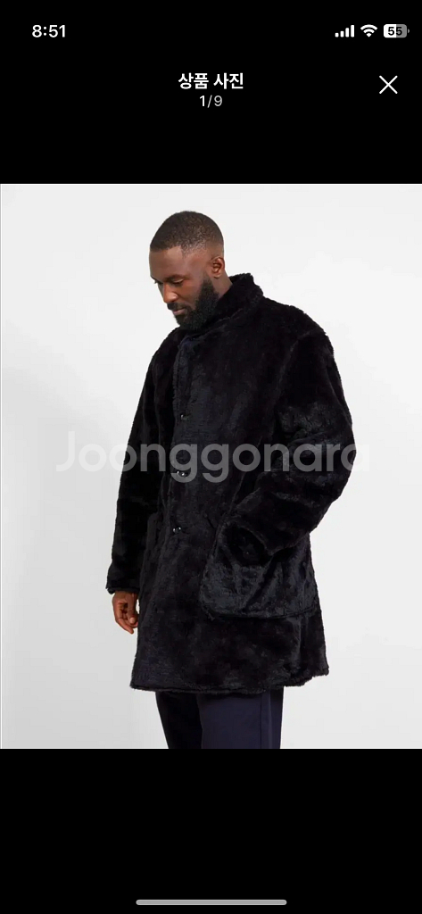 [M 엔지니어드 가먼츠 19fw 숄카라 리버시블 코트--1