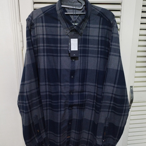 새거 2XL 타미힐피거 체크셔츠 남방