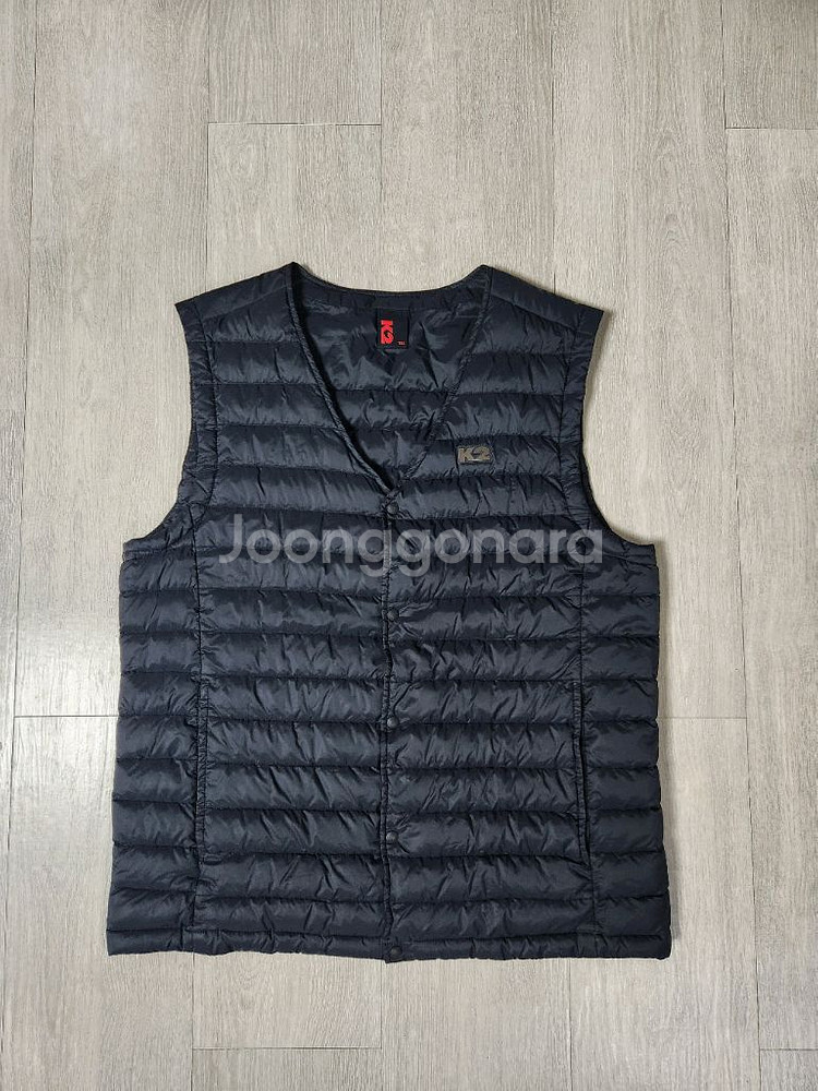 (상태최고)K2 남성 구스경량패딩조끼(100)--0