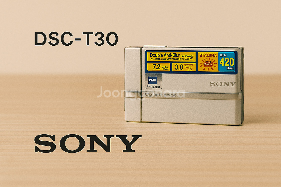 소니 Cyber-shot DSC-T30 디지털카메라--0
