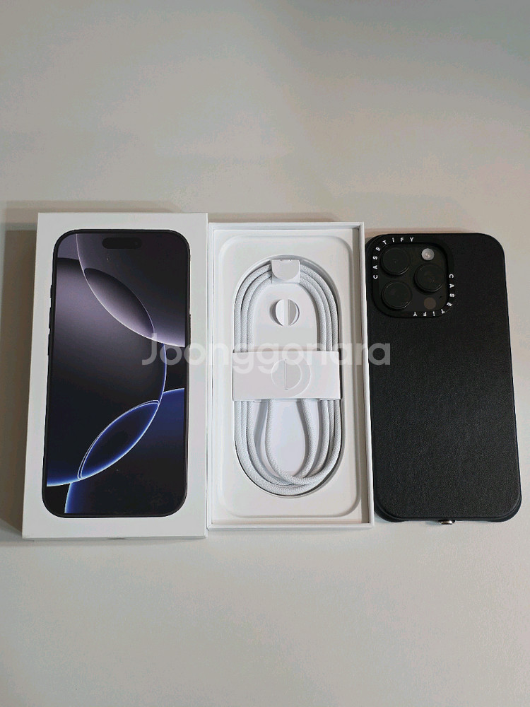 아이폰16프로 256GB 블랙 효율 100%--0