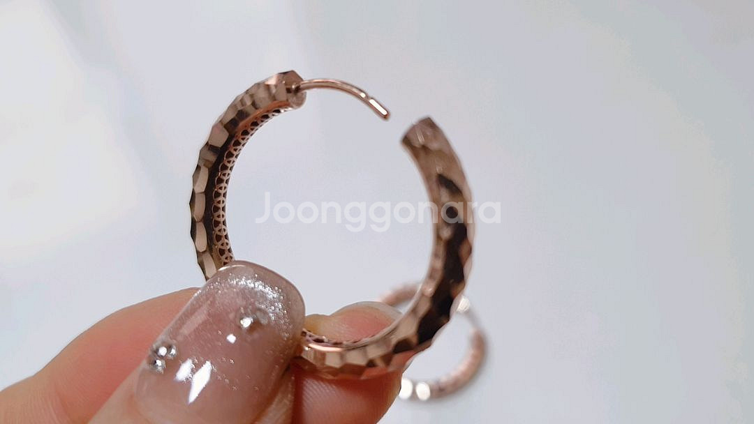 14k 링귀걸이--2