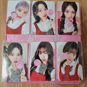 아이브 6집 스위치 스스퀘 마인 미공포 특전 포카