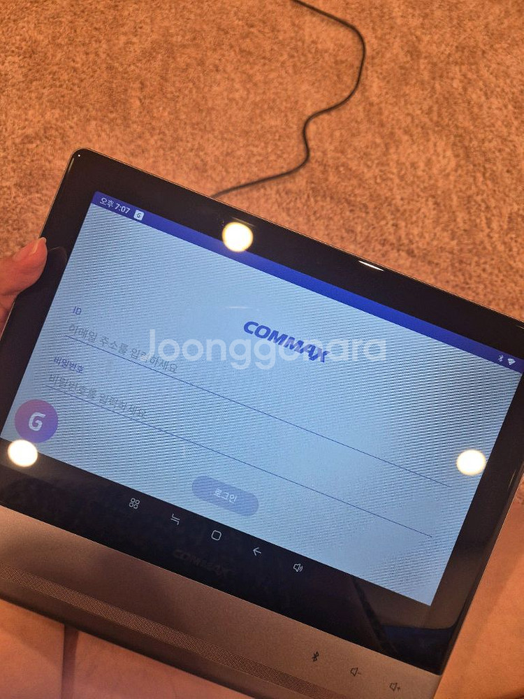 코맥스 CAP-1000AK 월패드/비디오폰--5