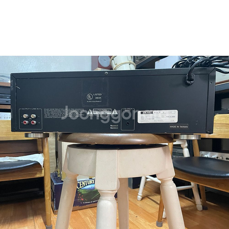 TEAC W-6000R 더블카세트 빈티지 타이완--3