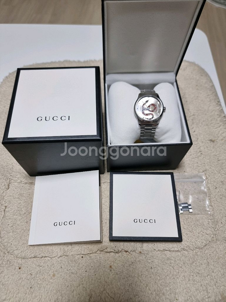 구찌 킹스네이크 시계(풀박)38mm--1