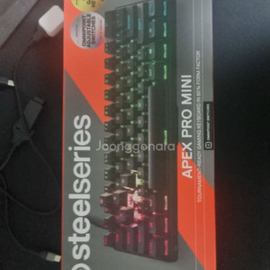 스틸시리즈 apex pro mini 키보드 (단군개봉)