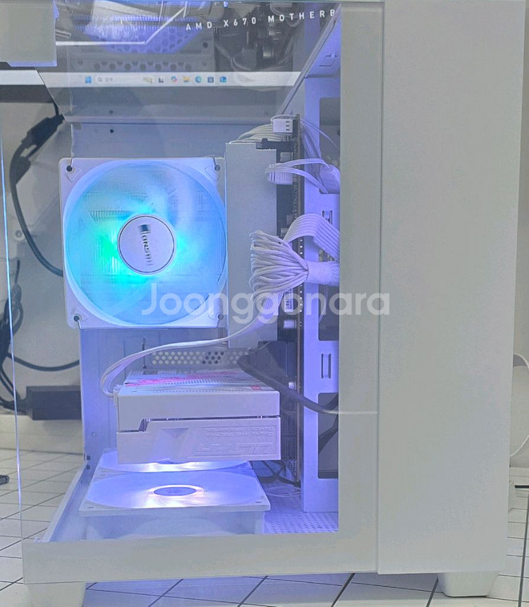 7500f, 5060 올화이트 큐브형 어항pc팝니다--2
