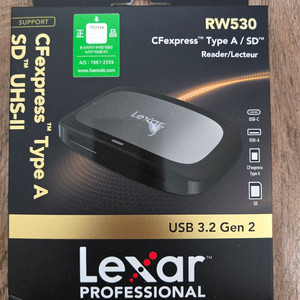Lexar RW530 SD, CFA 카드리더기