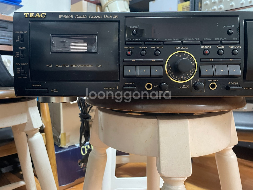 TEAC W-860R 더블 카세트 데크 빈티지--1