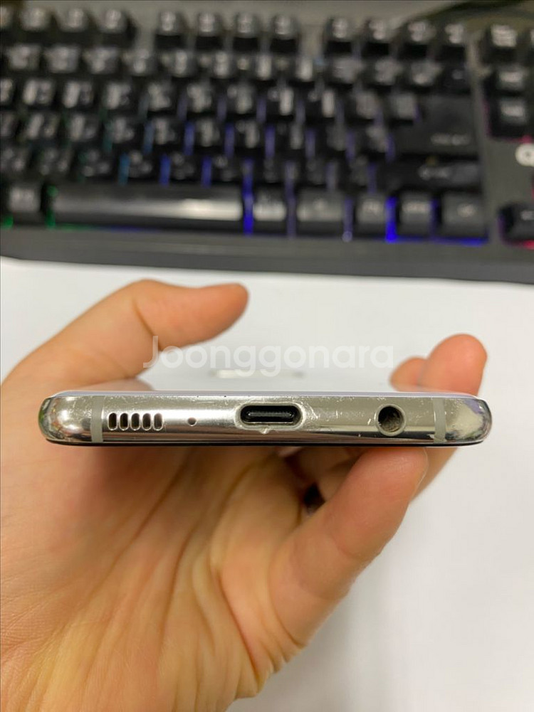 SK 갤럭시S10E 화이트 액정SS급 128G 무잔상--6